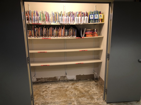 holiday closet demolition